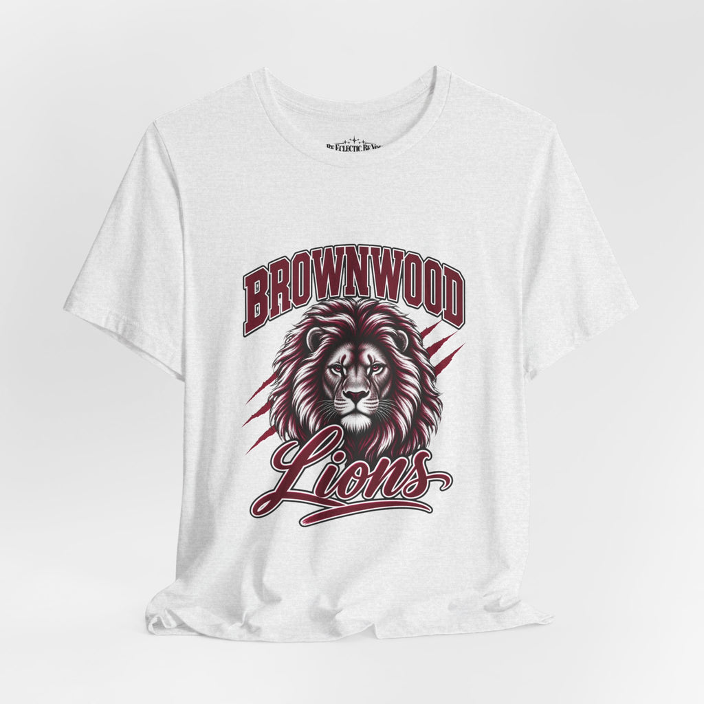 Brownwood Lions Mascot Graphic T-Shirt