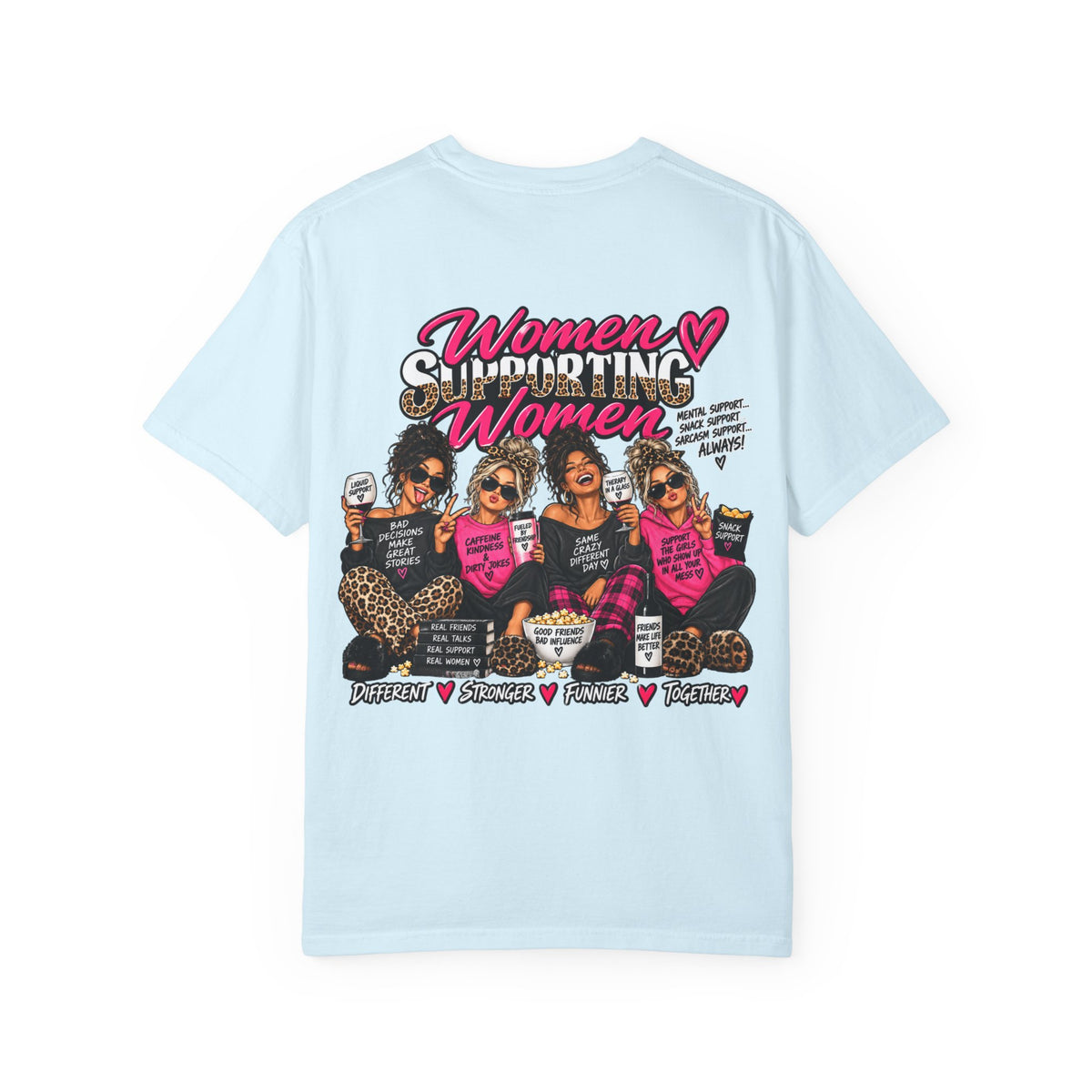 Women Supporting Women T-Shirt — Empowerment Graphic Tee (Breast Cancer Awareness)