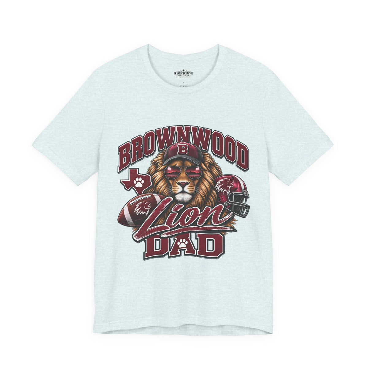 Brownwood Lion Dad Graphic T-Shirt
