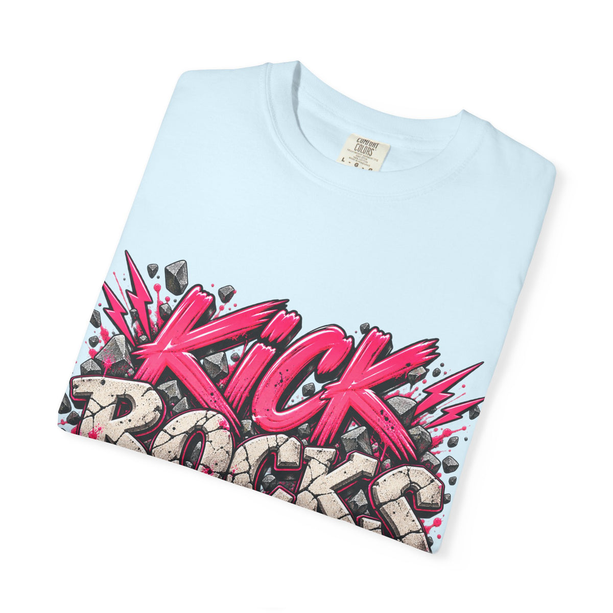 Kick Rocks Graphic T-Shirt — Bold Retro Streetwear Tee