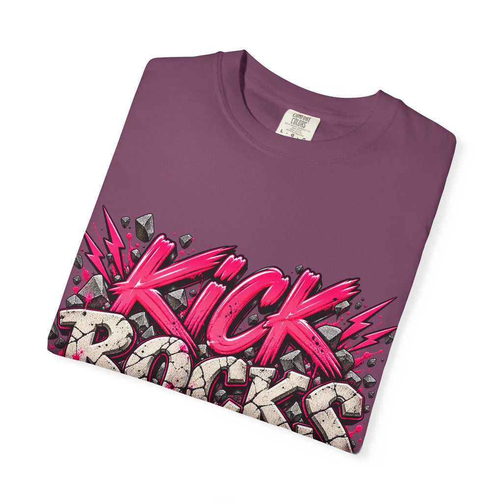Kick Rocks Graphic T-Shirt — Bold Retro Streetwear Tee