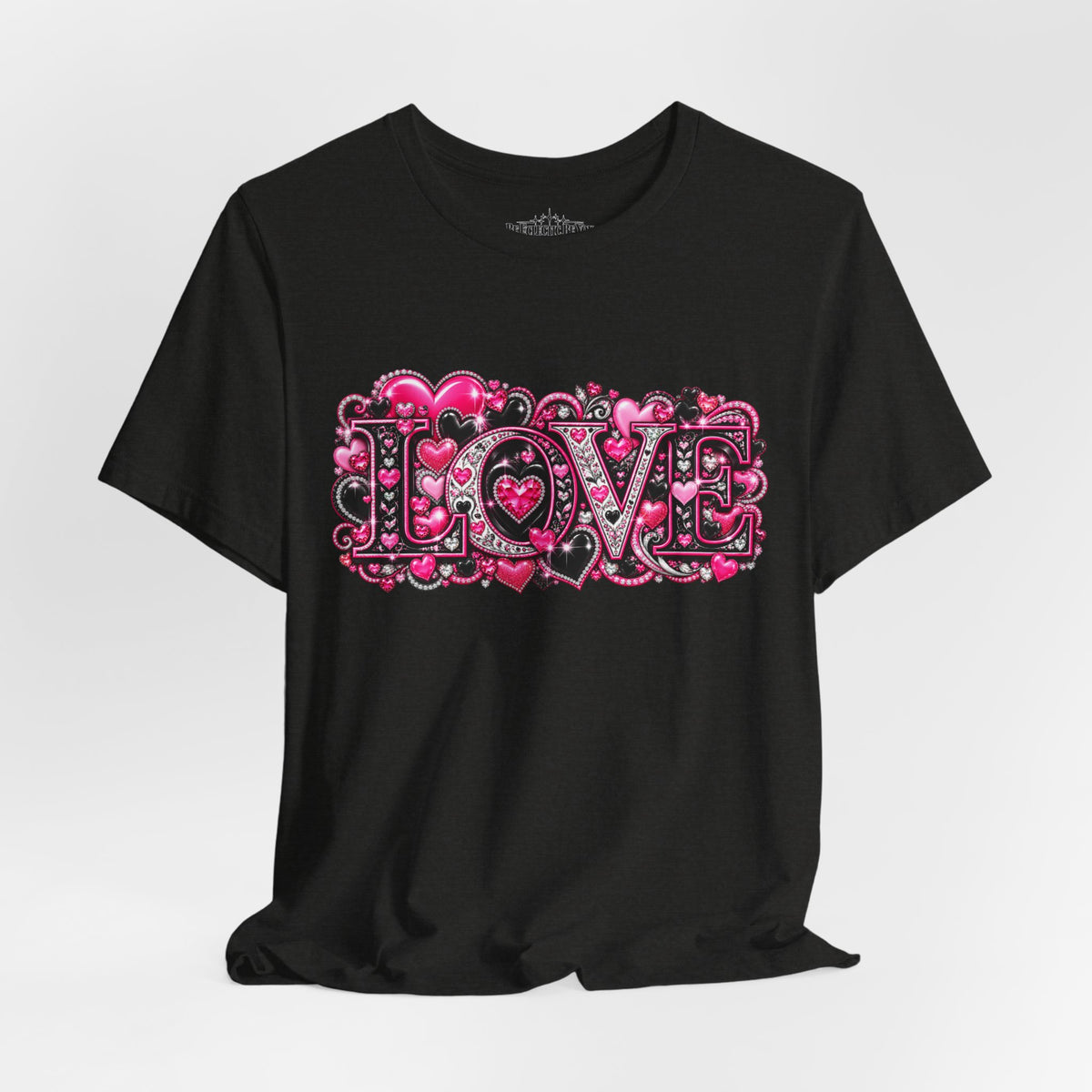 Love Graphic T-Shirt – Romantic Pink Valentine’s Day Tee