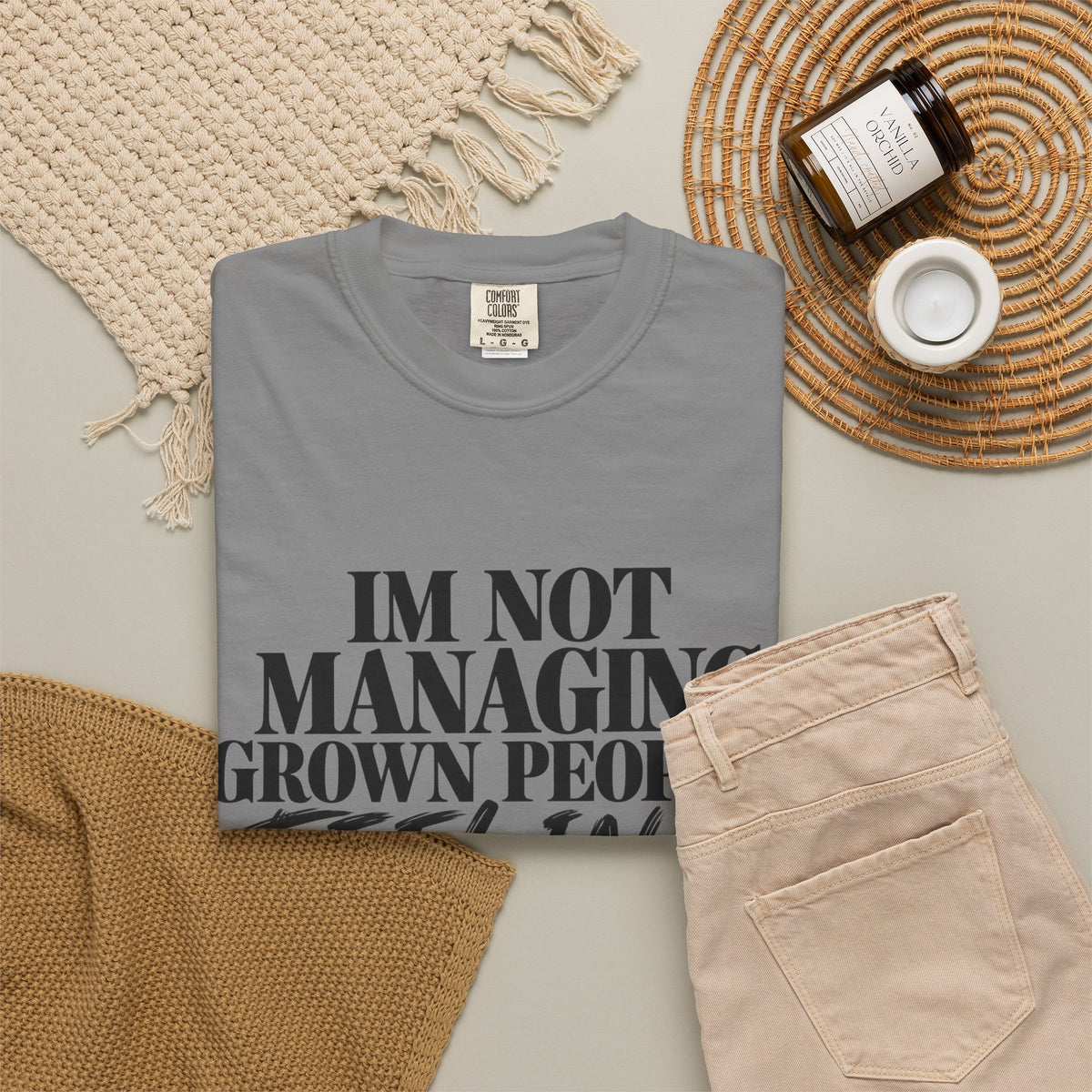 Unisex Garment-Dyed T-shirt