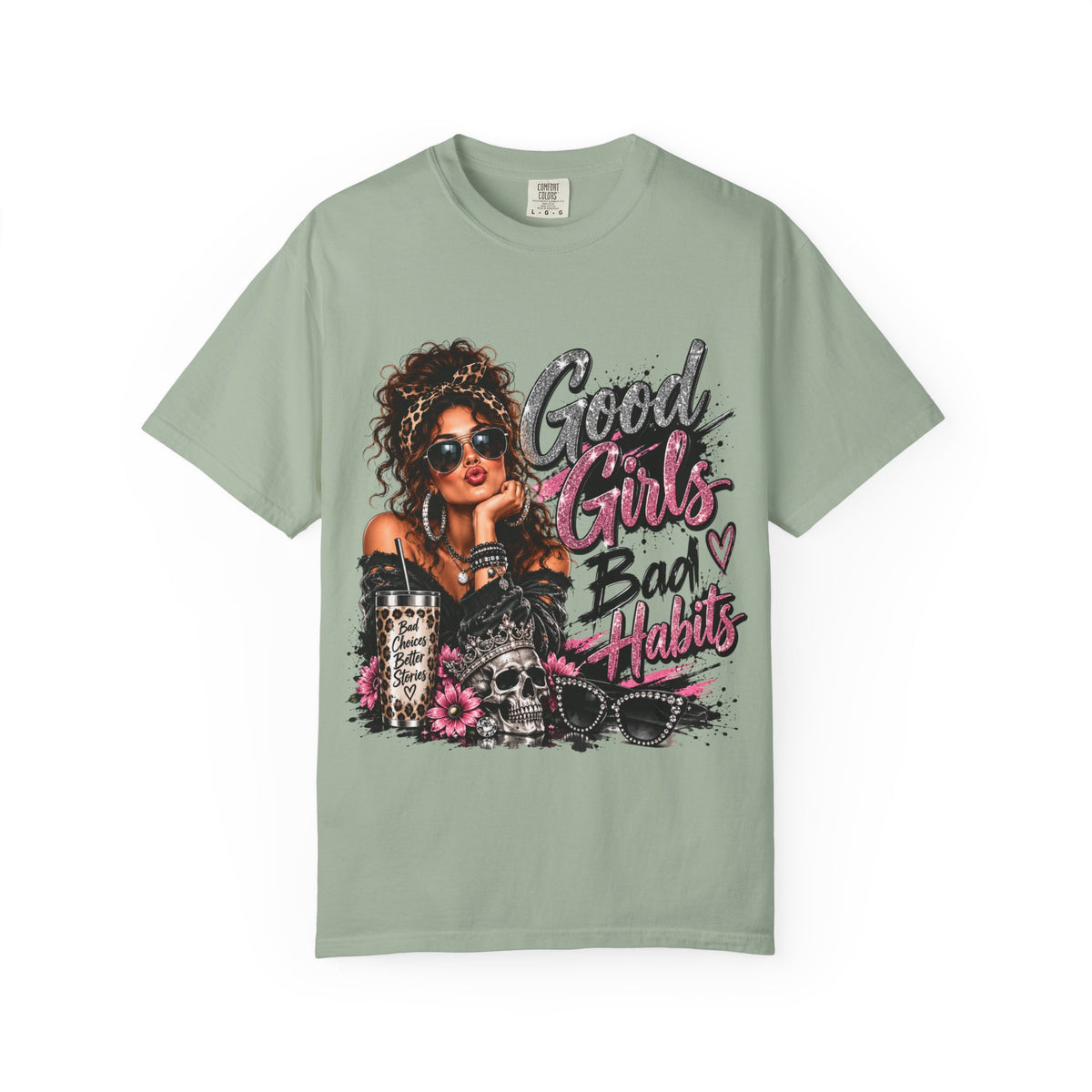 Good Girls Bad Habits Graphic T-Shirt