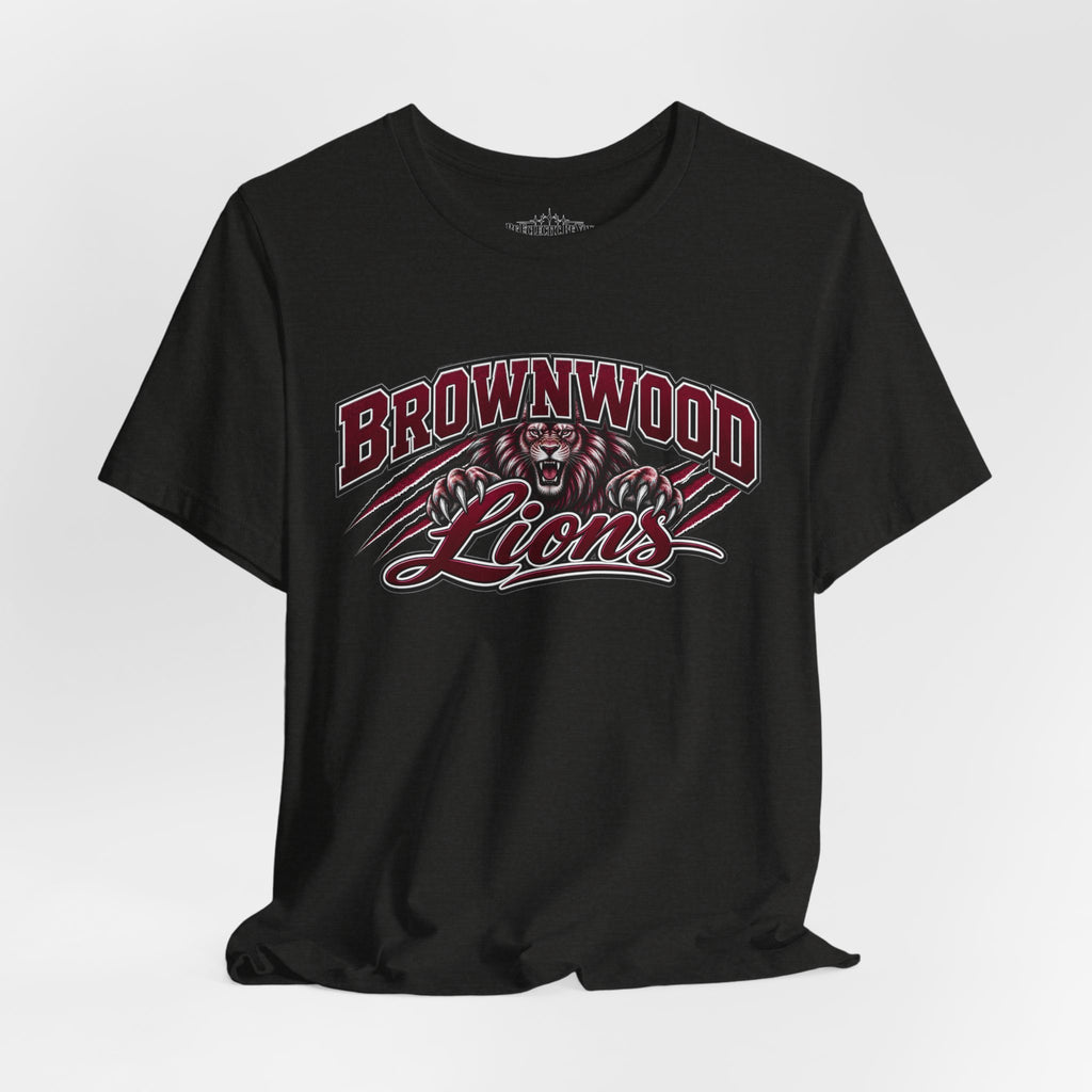 Brownwood Lions Family Football Graphic T-Shirt