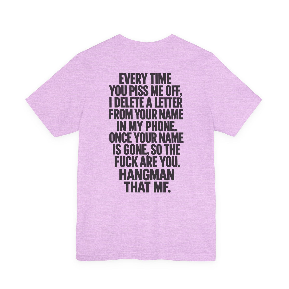 Hangman “F_C_ _FF” Graphic T-Shirt