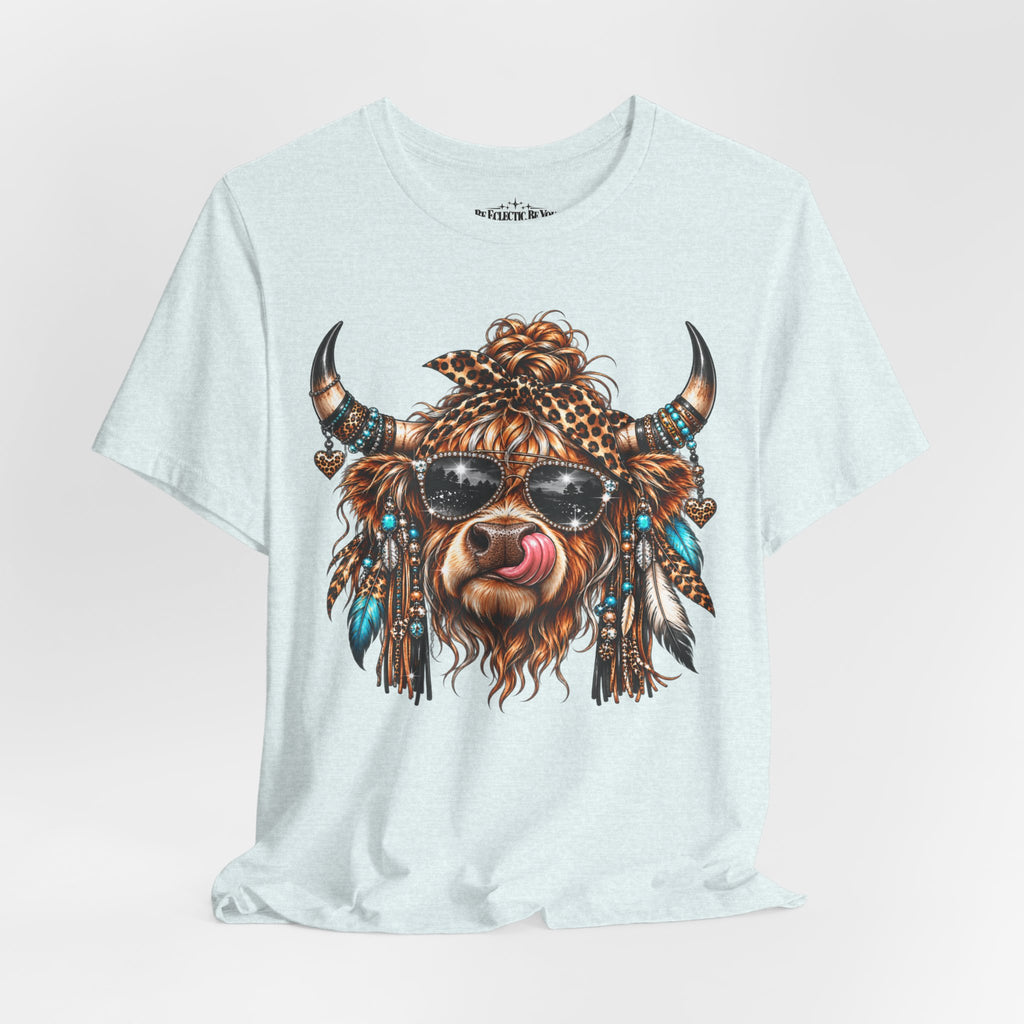 Highland Cow Graphic T-Shirt