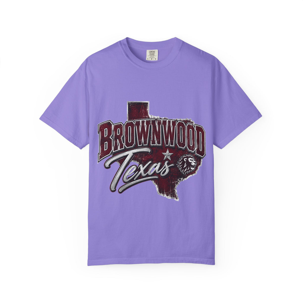 Brownwood Texas Unisex Garment-Dyed T-shirt