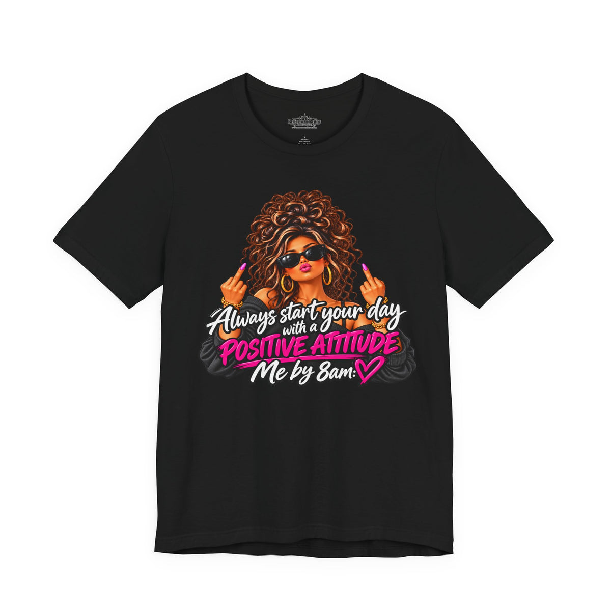 Positive Attitude Inspirational Women’s Graphic Tee