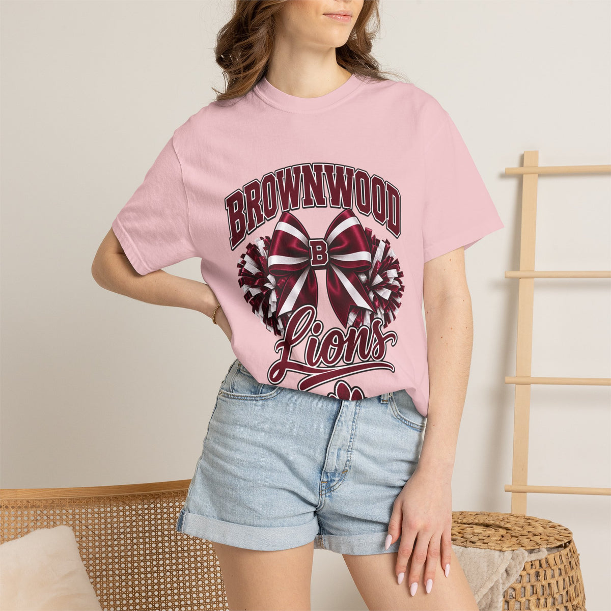 Brownwood Lions Cheer T-Shirt