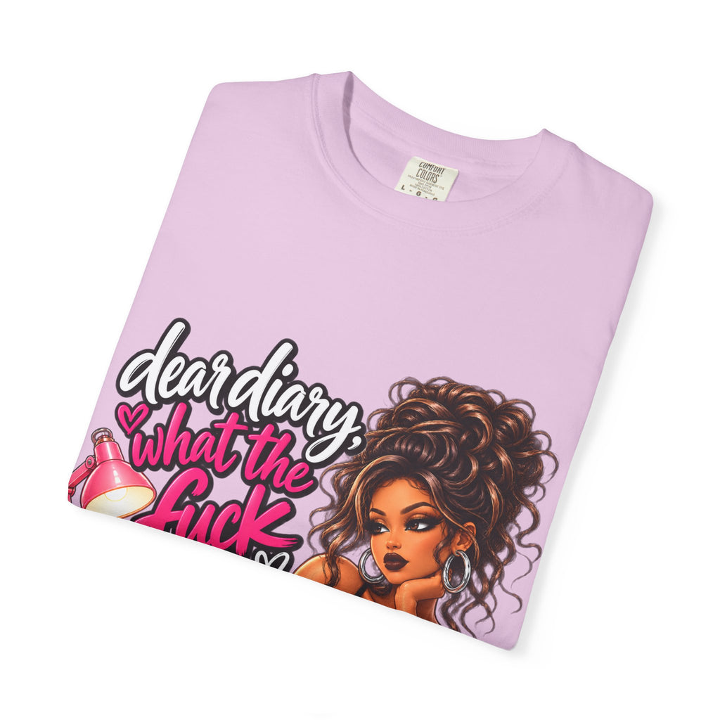 Diary Tee — “Dear Diary, What the F***” Graphic T-Shirt
