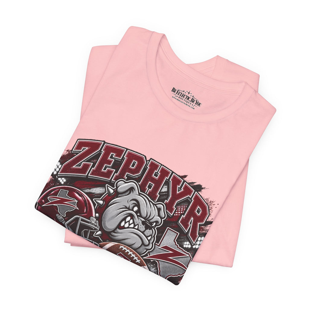 Zephyr Bulldogs Football Graphic Tee