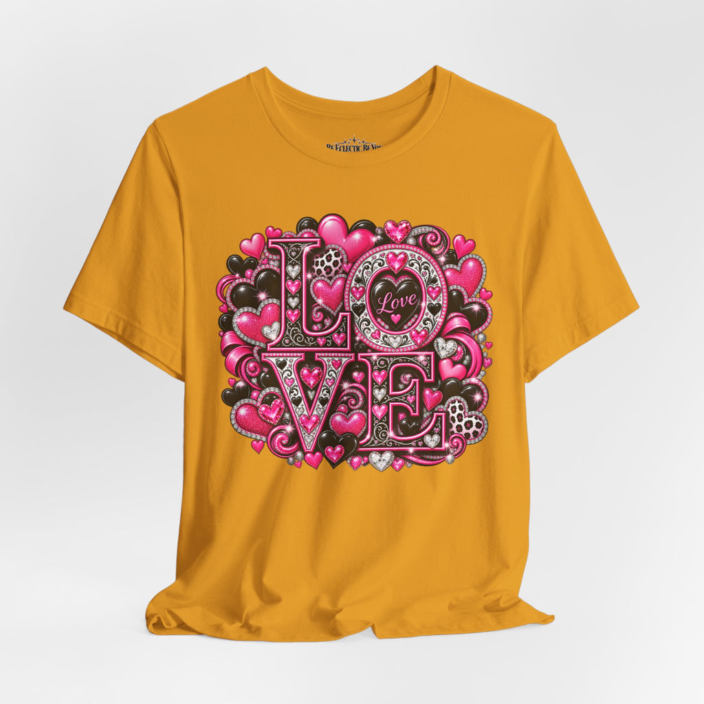 Love Heart Graphic T-Shirt – Romantic Valentine’s Day Tee