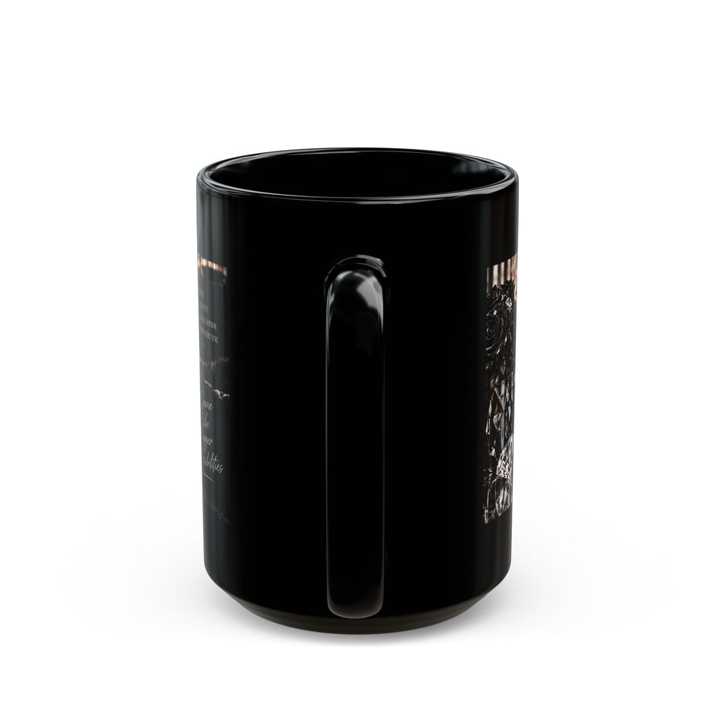 Be Eclectic, Be You Black Mug