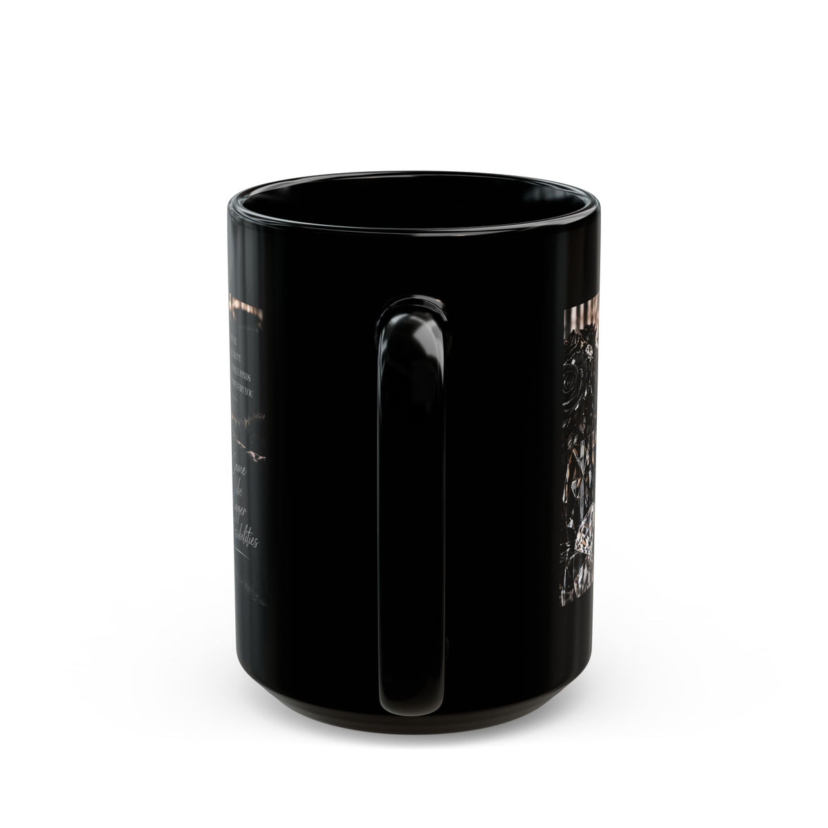Be Eclectic, Be You Black Mug