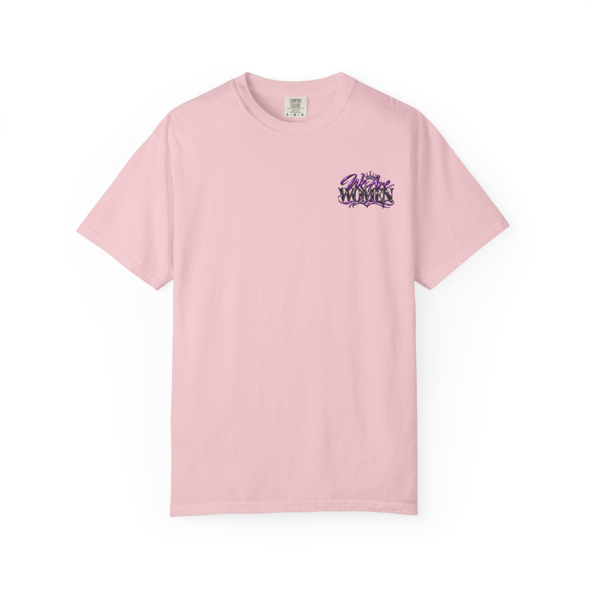 Unapologetically Women T-Shirt — Empowerment Graphic Tee with Crown, Books & Fashion Illustration