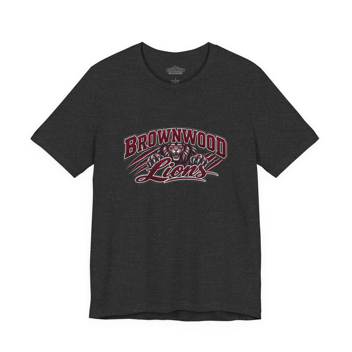 Brownwood Lions Vintage School Graphic T-Shirt