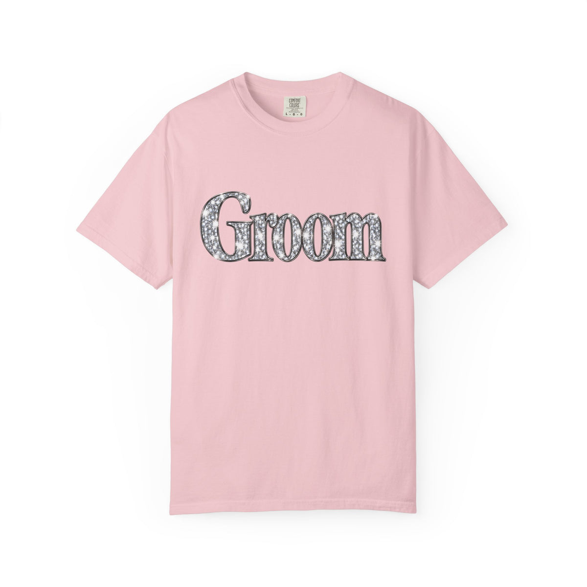 Groom Logo T-Shirt — Wedding Party Tee for Groom and Groomsmen