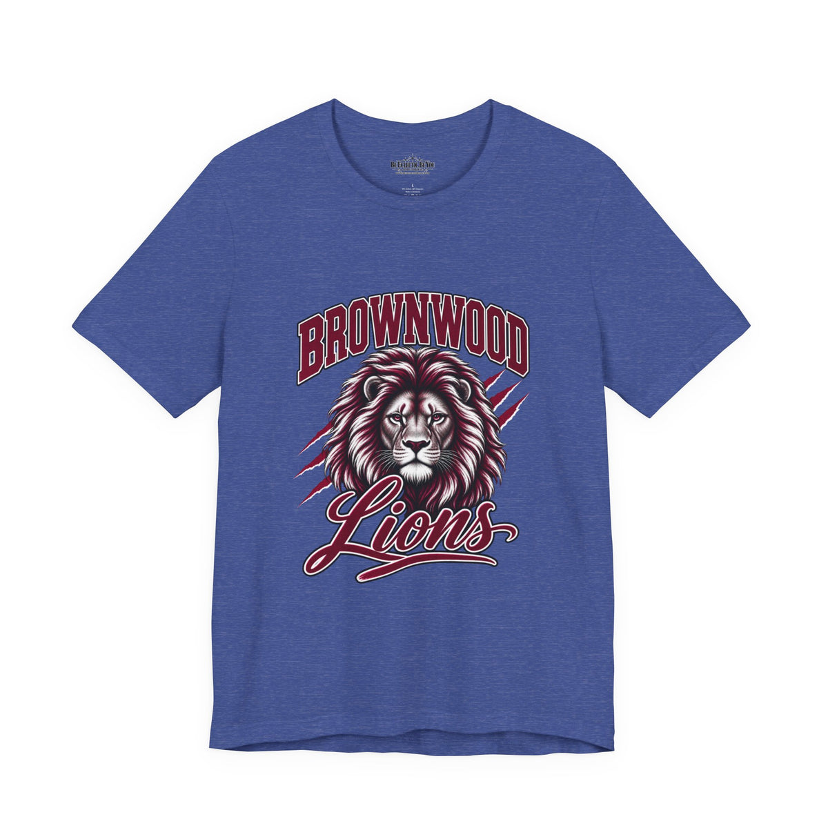 Brownwood Lions Mascot Graphic T-Shirt