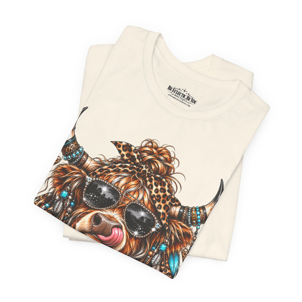 Highland Cow Graphic T-Shirt