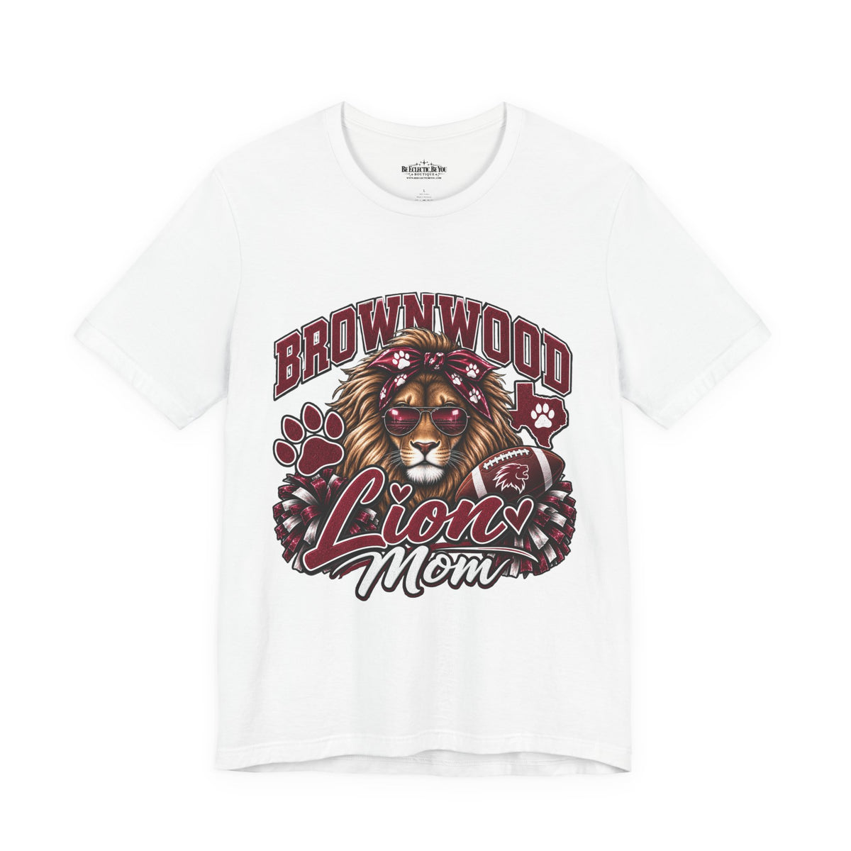 Brownwood Lion Mom Graphic T-Shirt