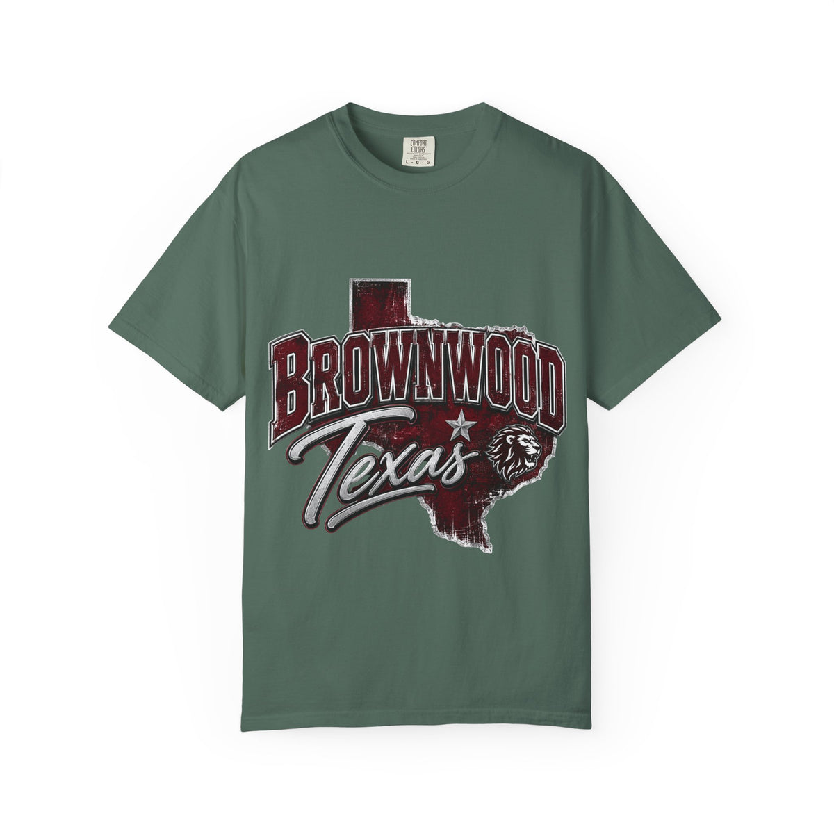 Brownwood Texas Unisex Garment-Dyed T-shirt