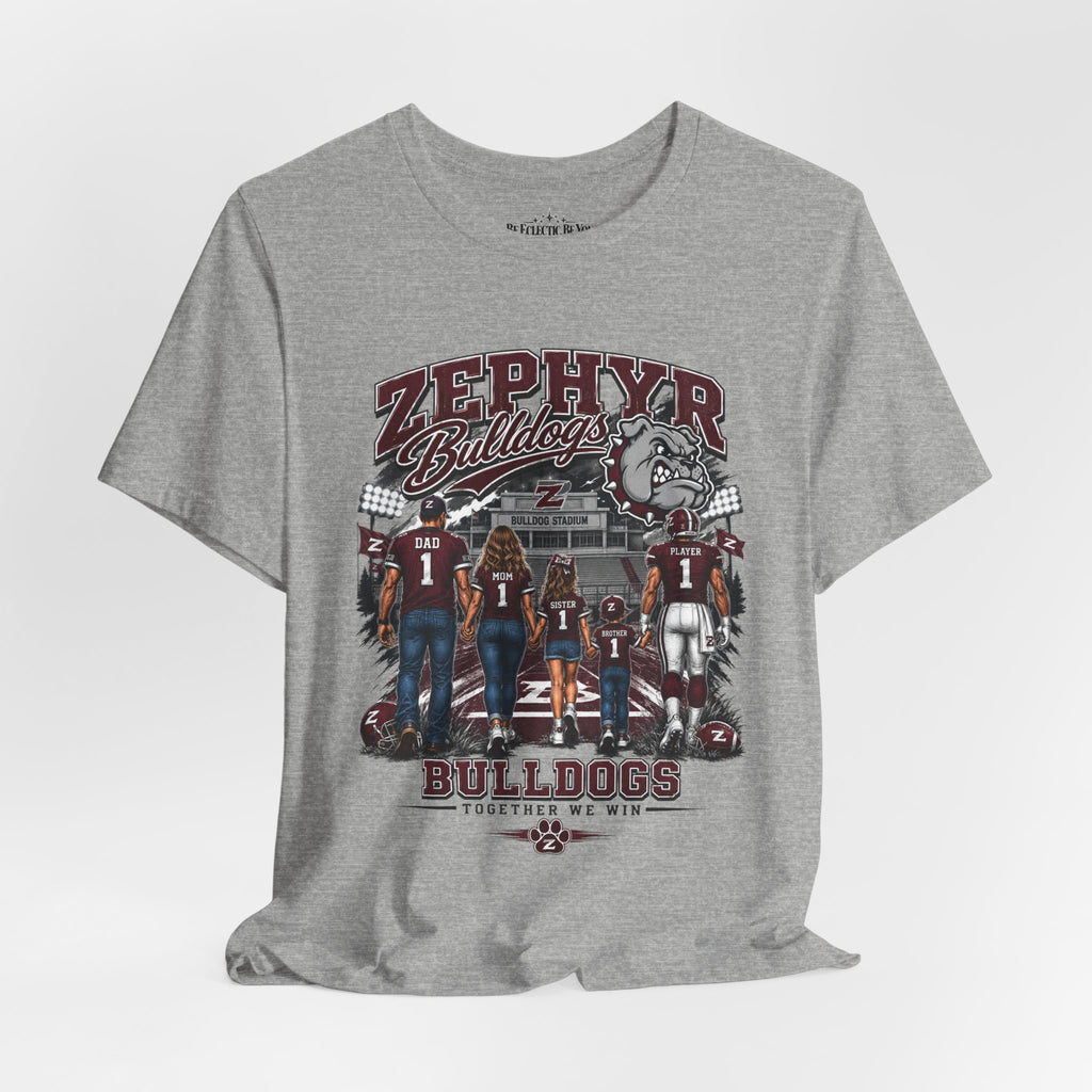 Zephyr Bulldogs Together We Rise Graphic T-Shirt