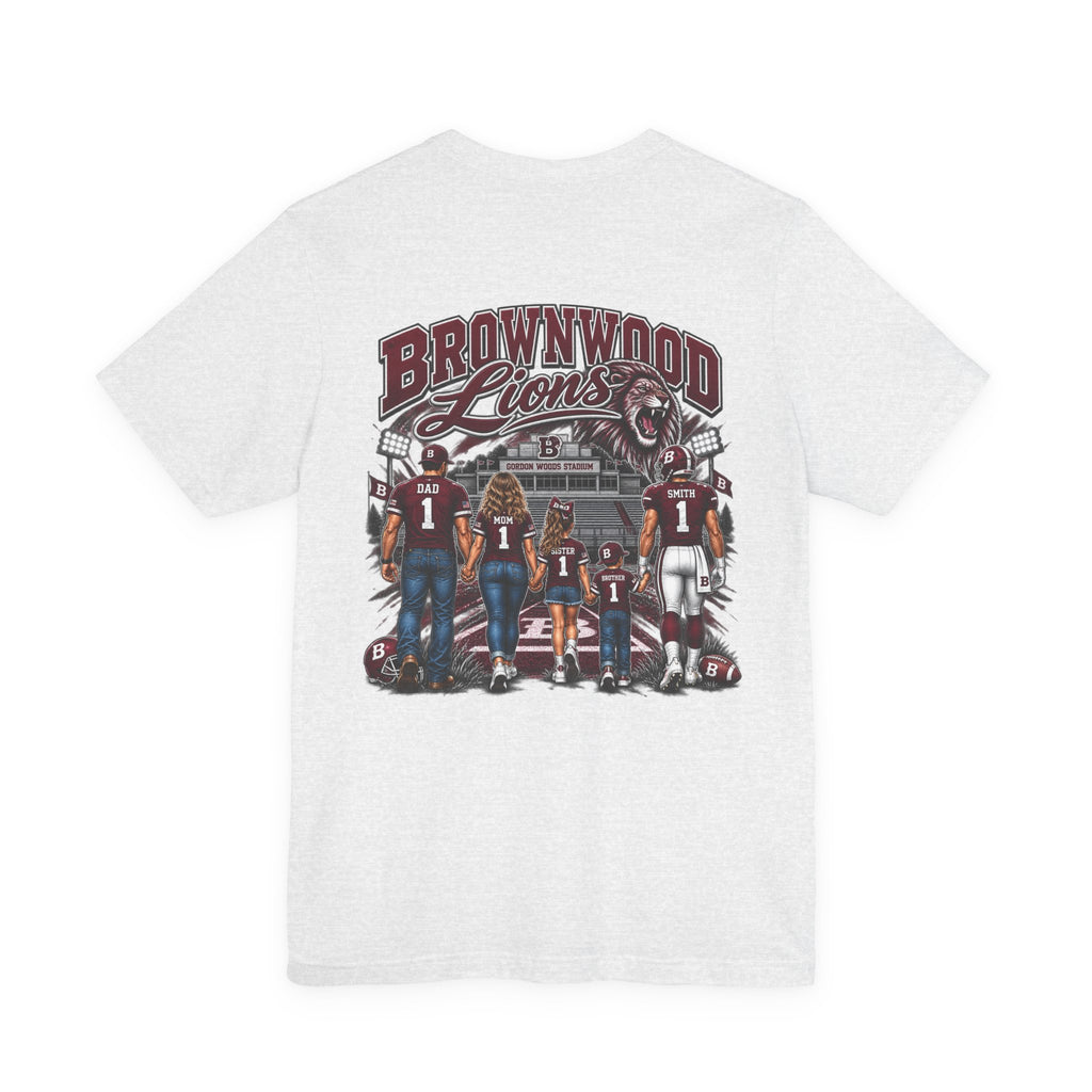 Brownwood Lions Family Football Graphic T-Shirt