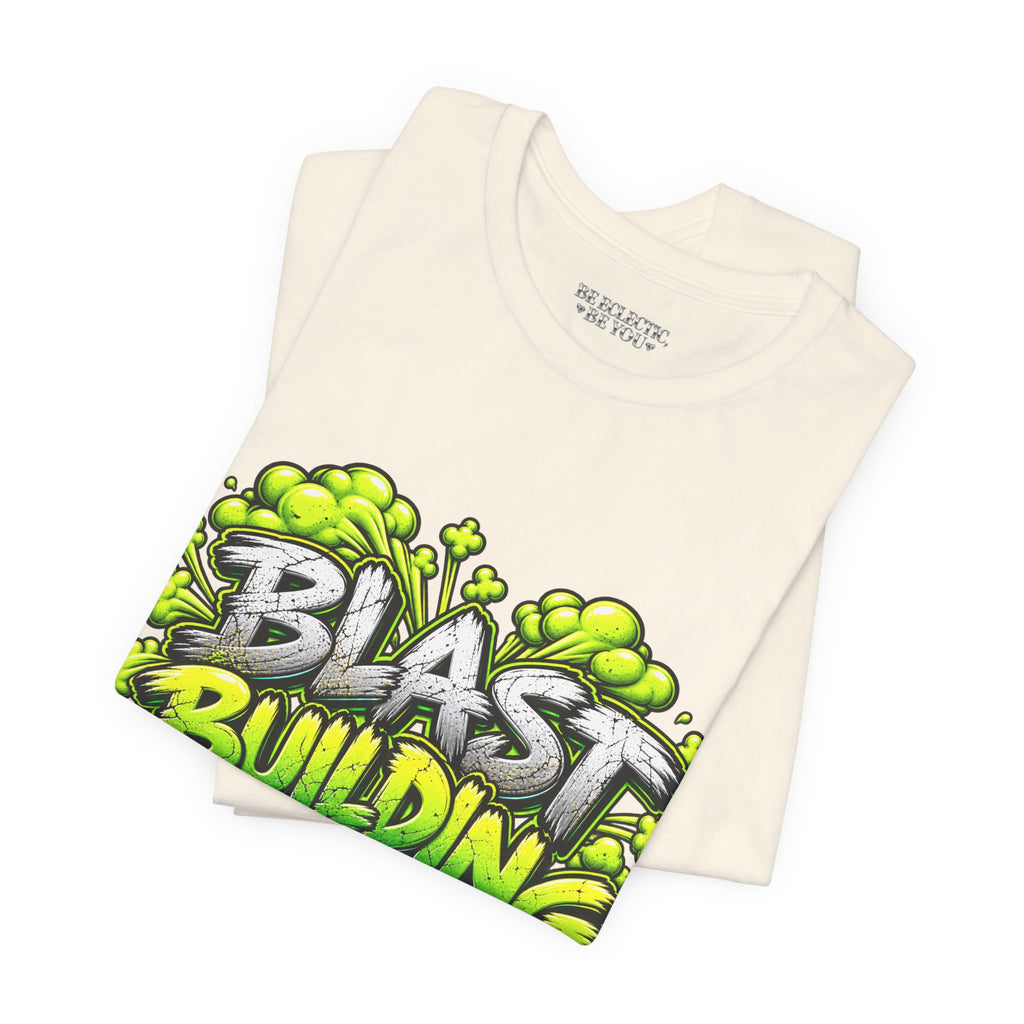 Blast Building Warning Zone Graphic Tee