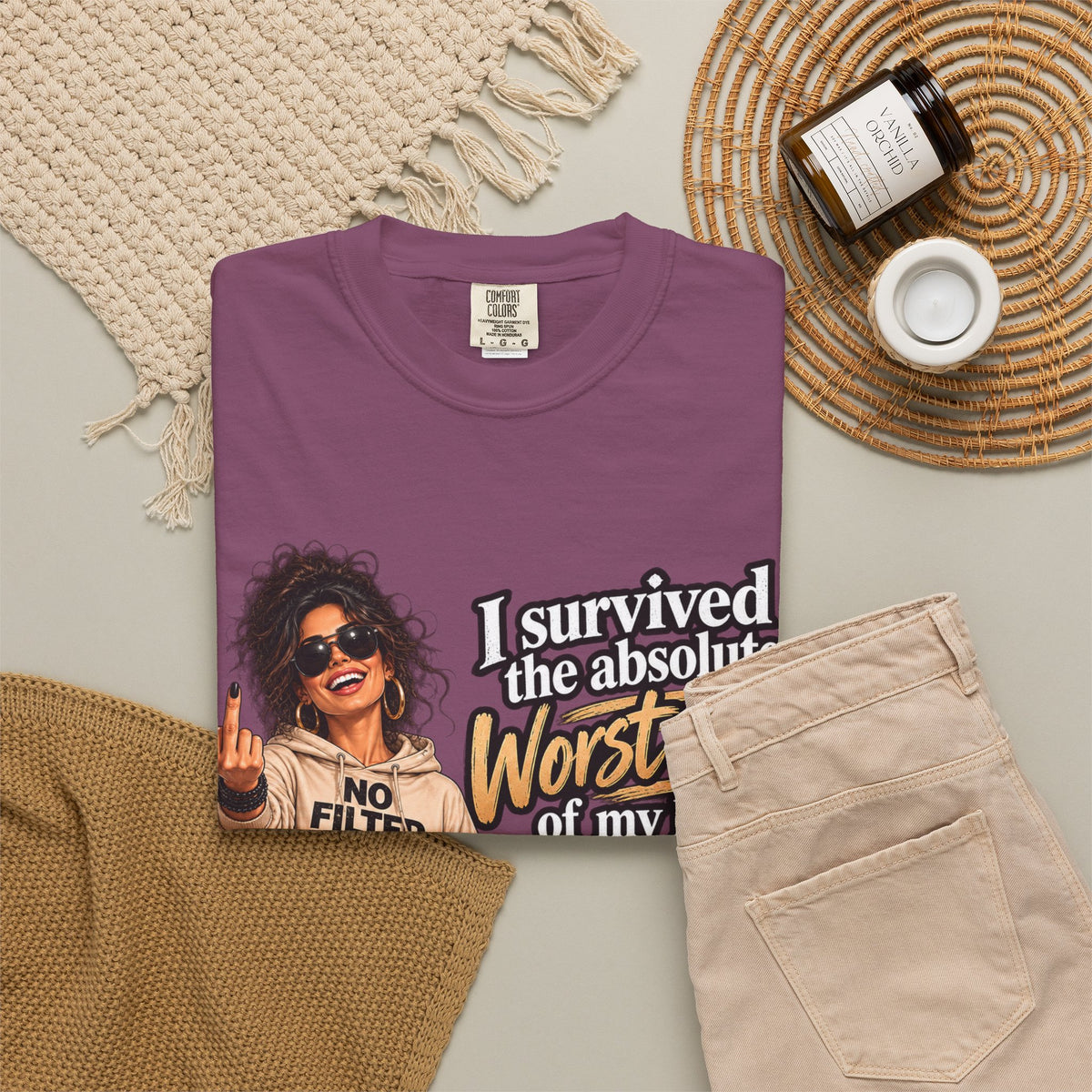 “I Survived the Worst Days” Tee