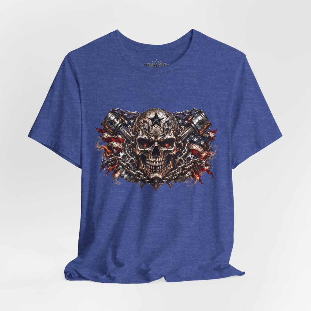 Skull and Chains Gothic Metal T-Shirt