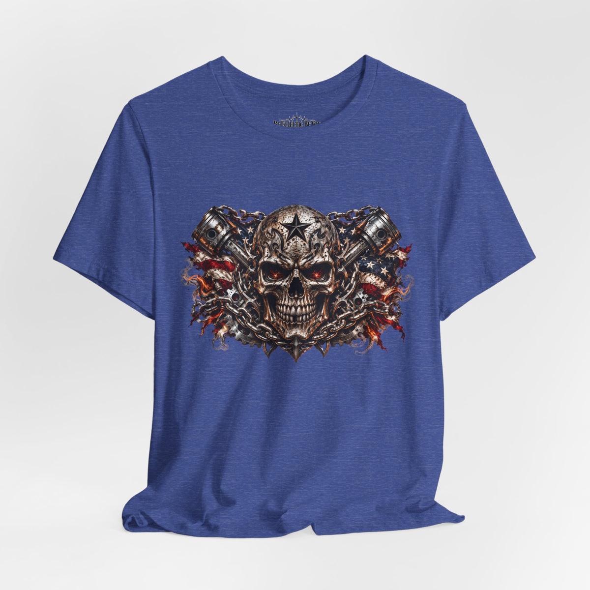 Skull and Chains Gothic Metal T-Shirt