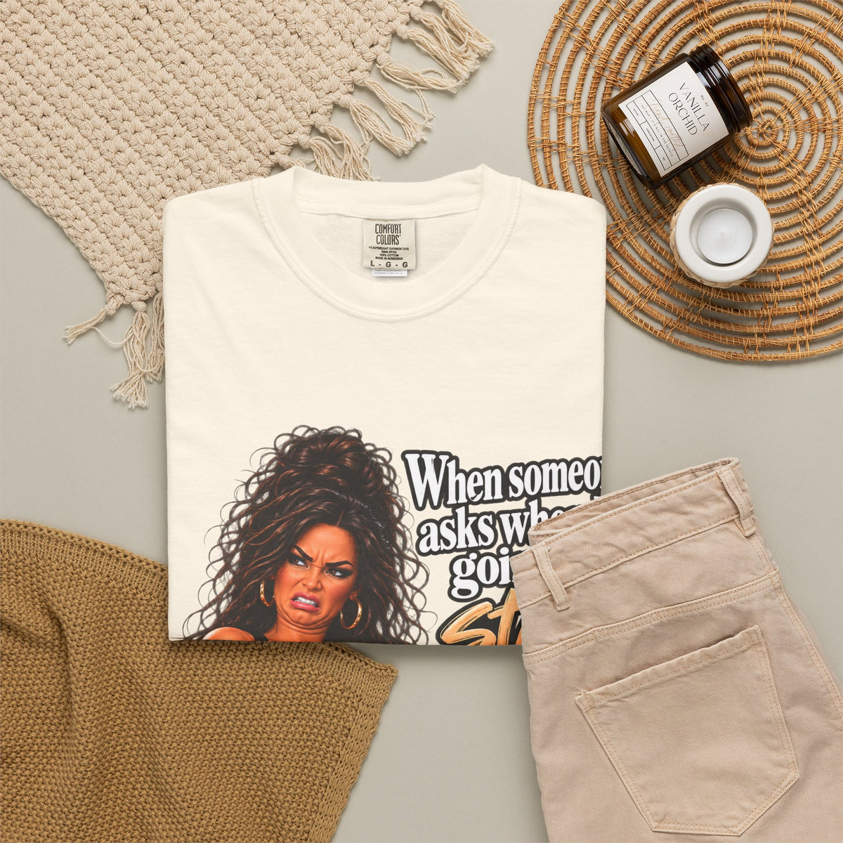 Graphic T-Shirt — "When someone asks when I’m going to start dating again" Retro Diva Tee