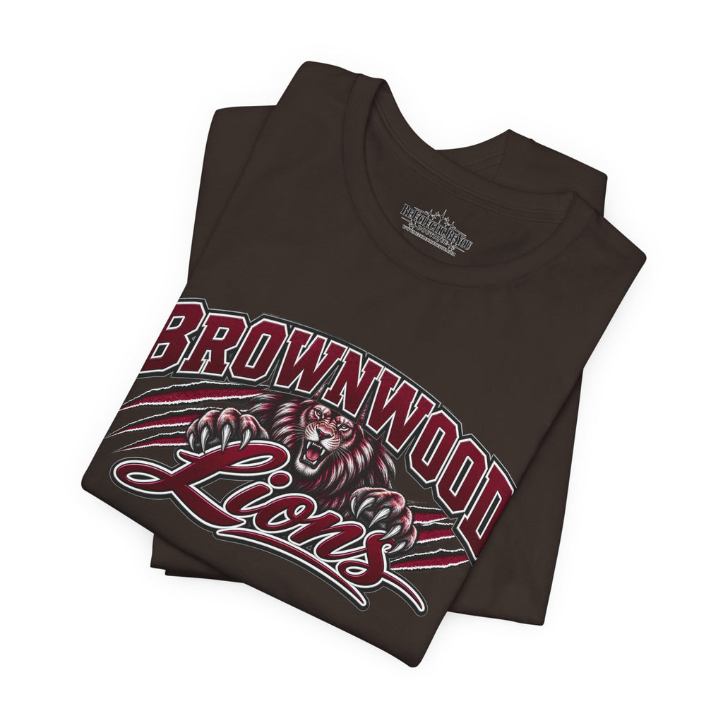Brownwood Lions Family Football Graphic T-Shirt