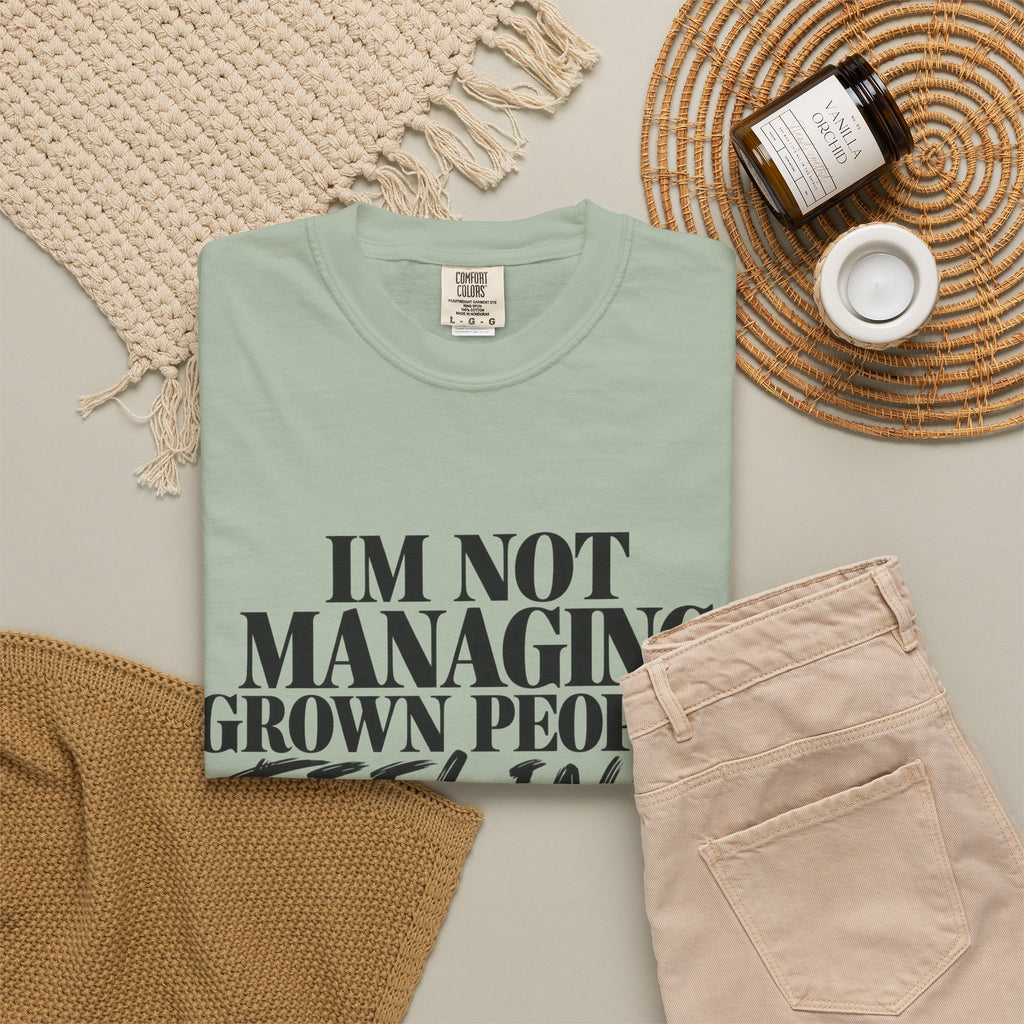 Unisex Garment-Dyed T-shirt