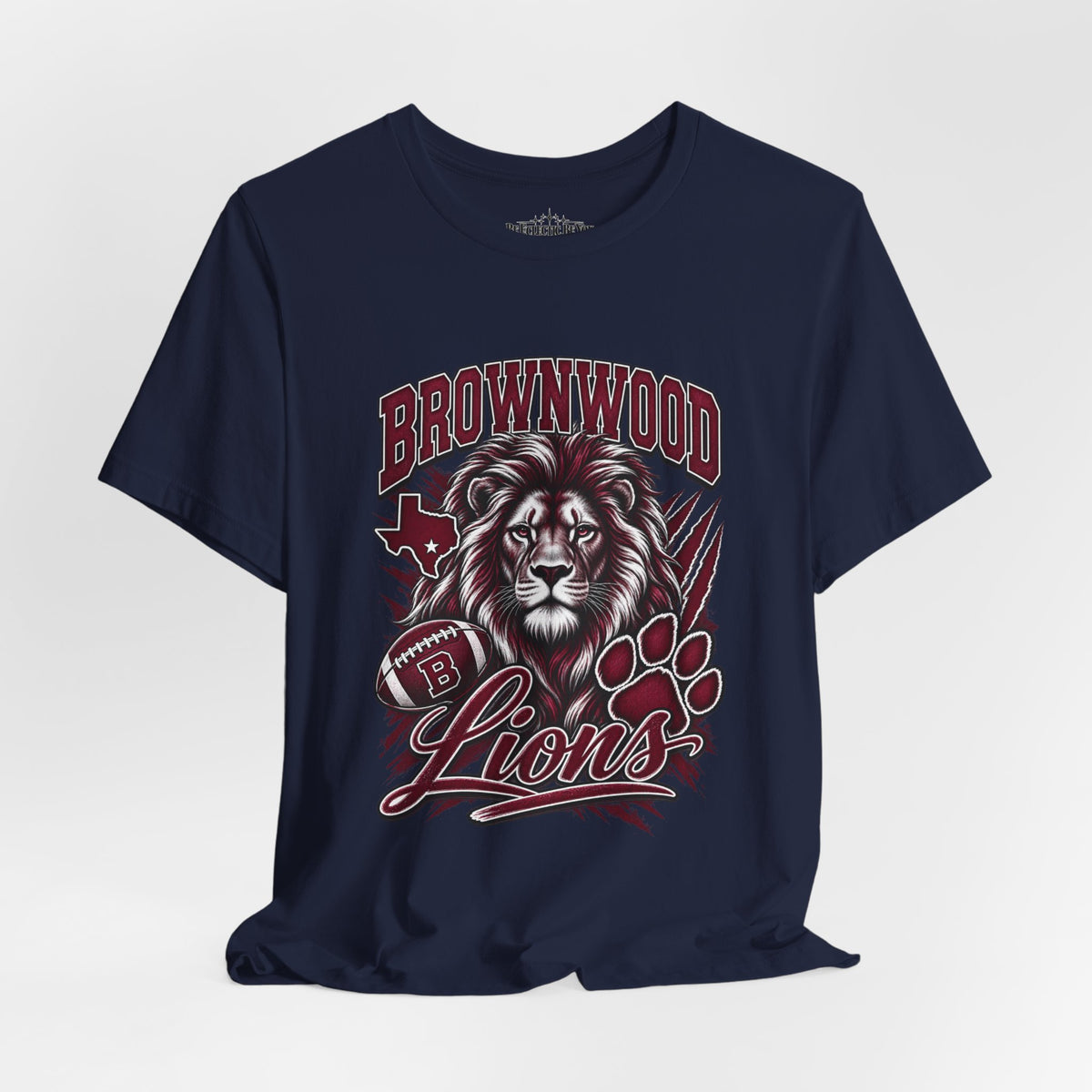 Brownwood Lions Vintage Lion Graphic T-Shirt