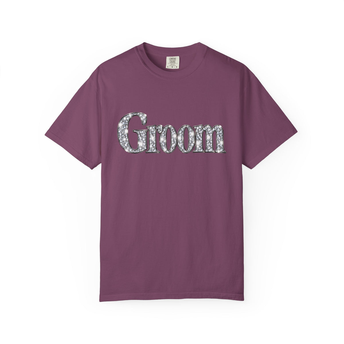 Groom Logo T-Shirt — Wedding Party Tee for Groom and Groomsmen