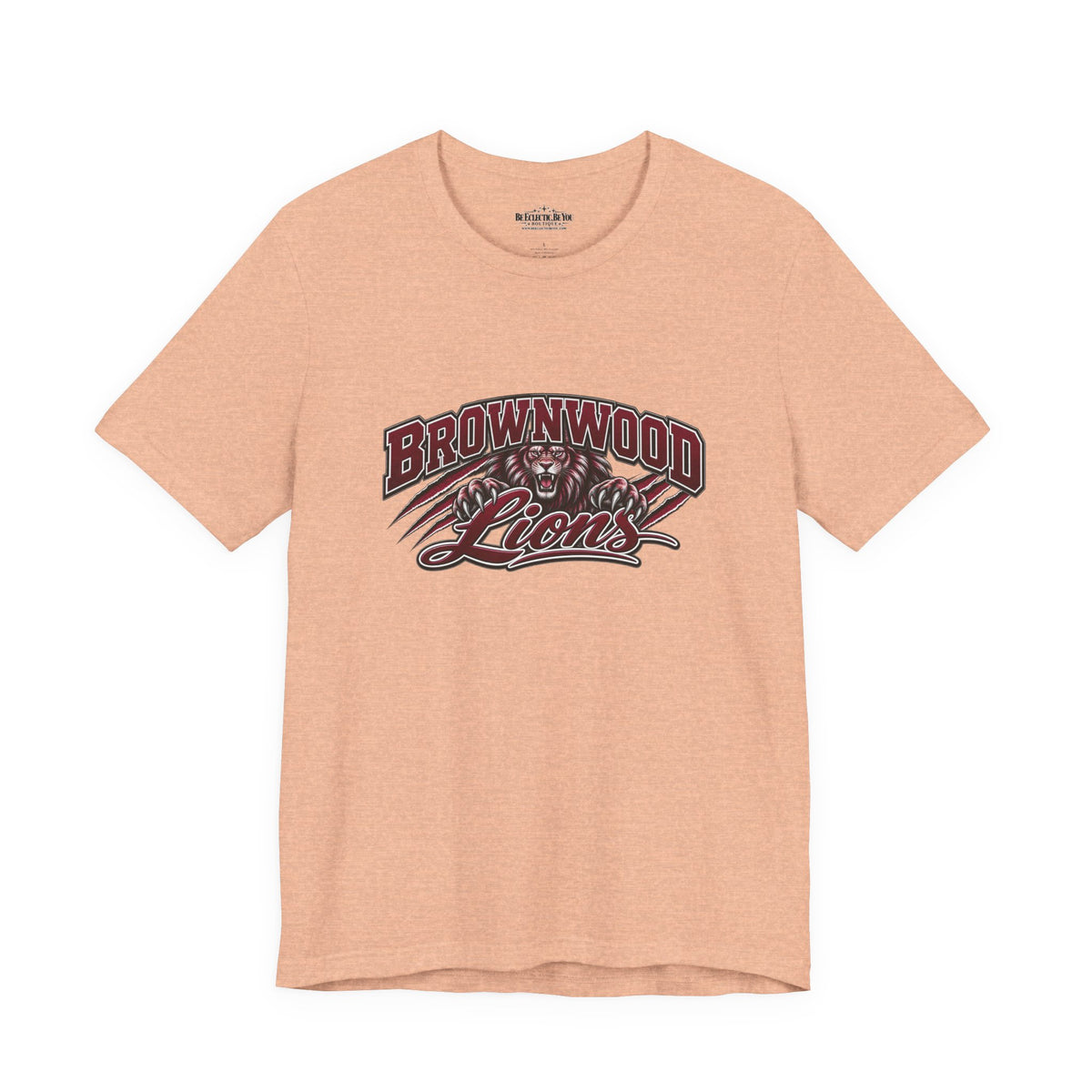 Brownwood Lions Vintage School Graphic T-Shirt
