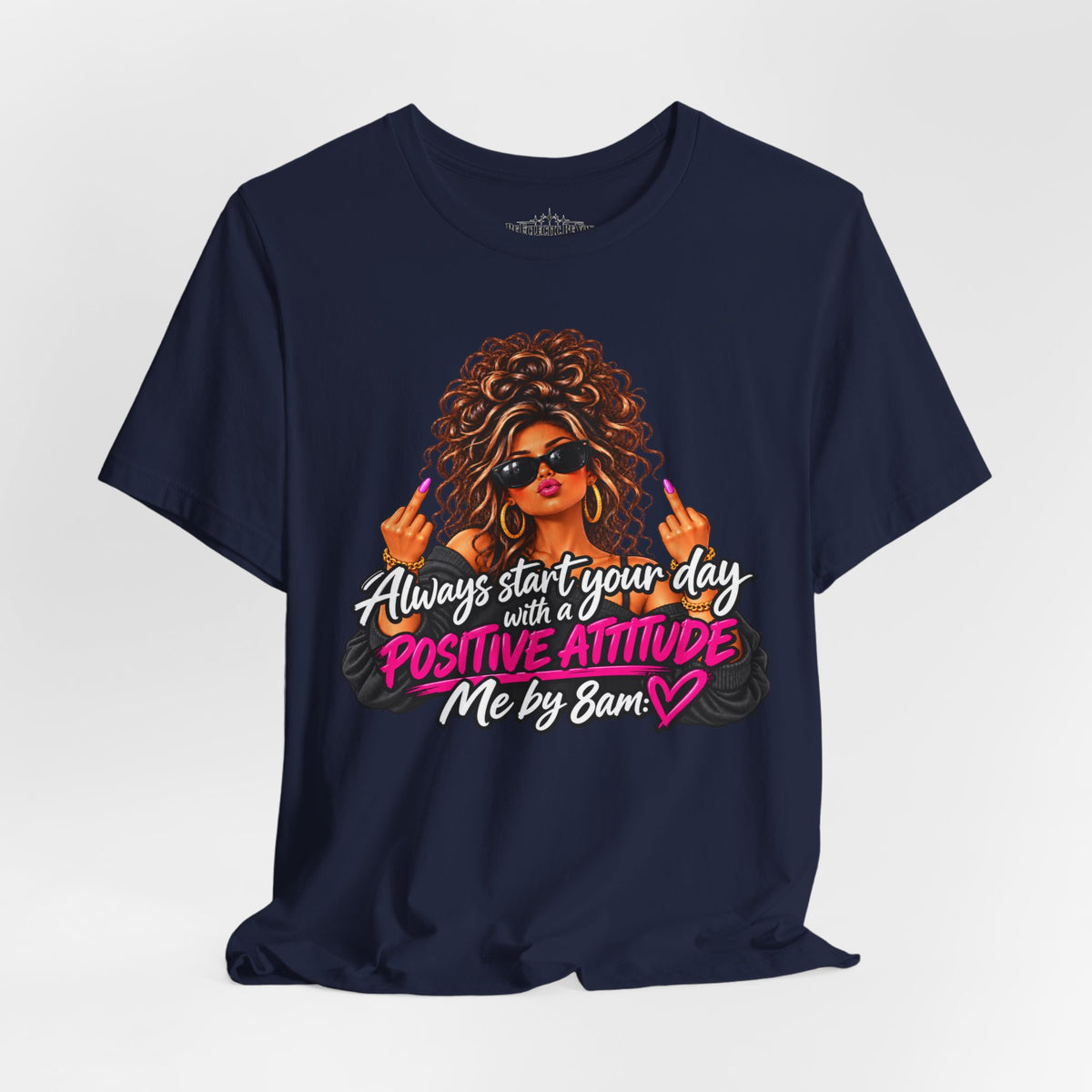 Positive Attitude Inspirational Women’s Graphic Tee