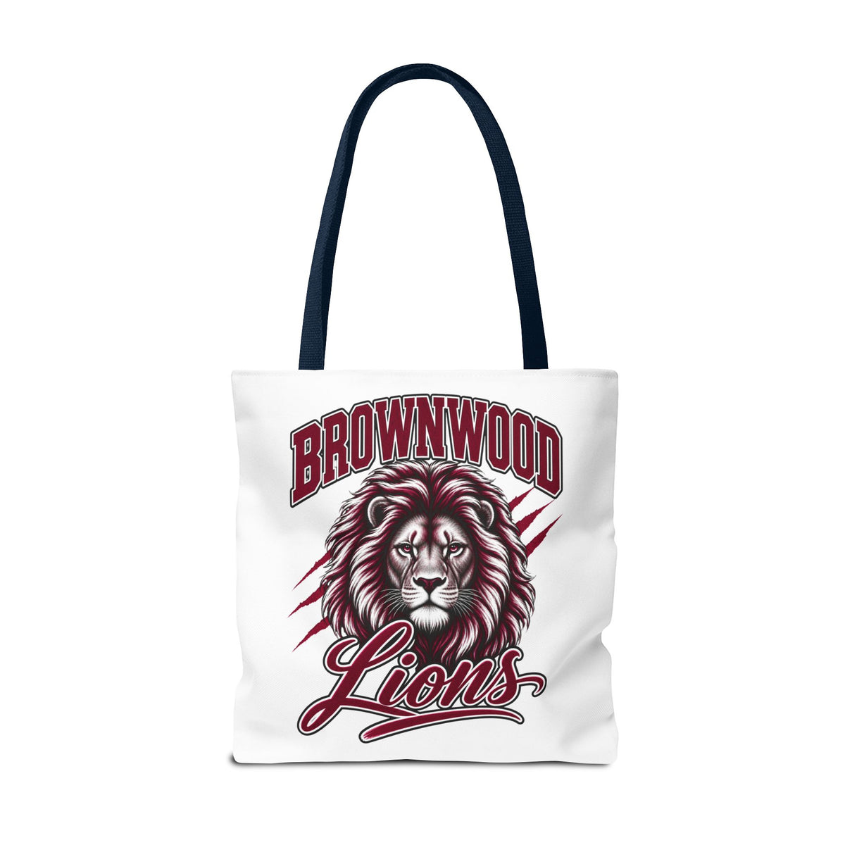 Brownwood Lions Tote Bag – School Mascot Lion Shopper