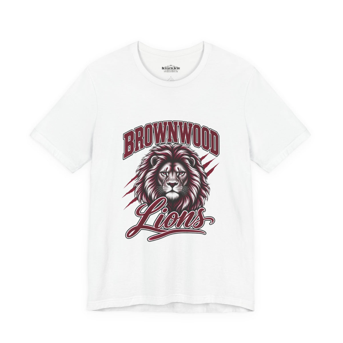 Brownwood Lions Mascot Graphic T-Shirt