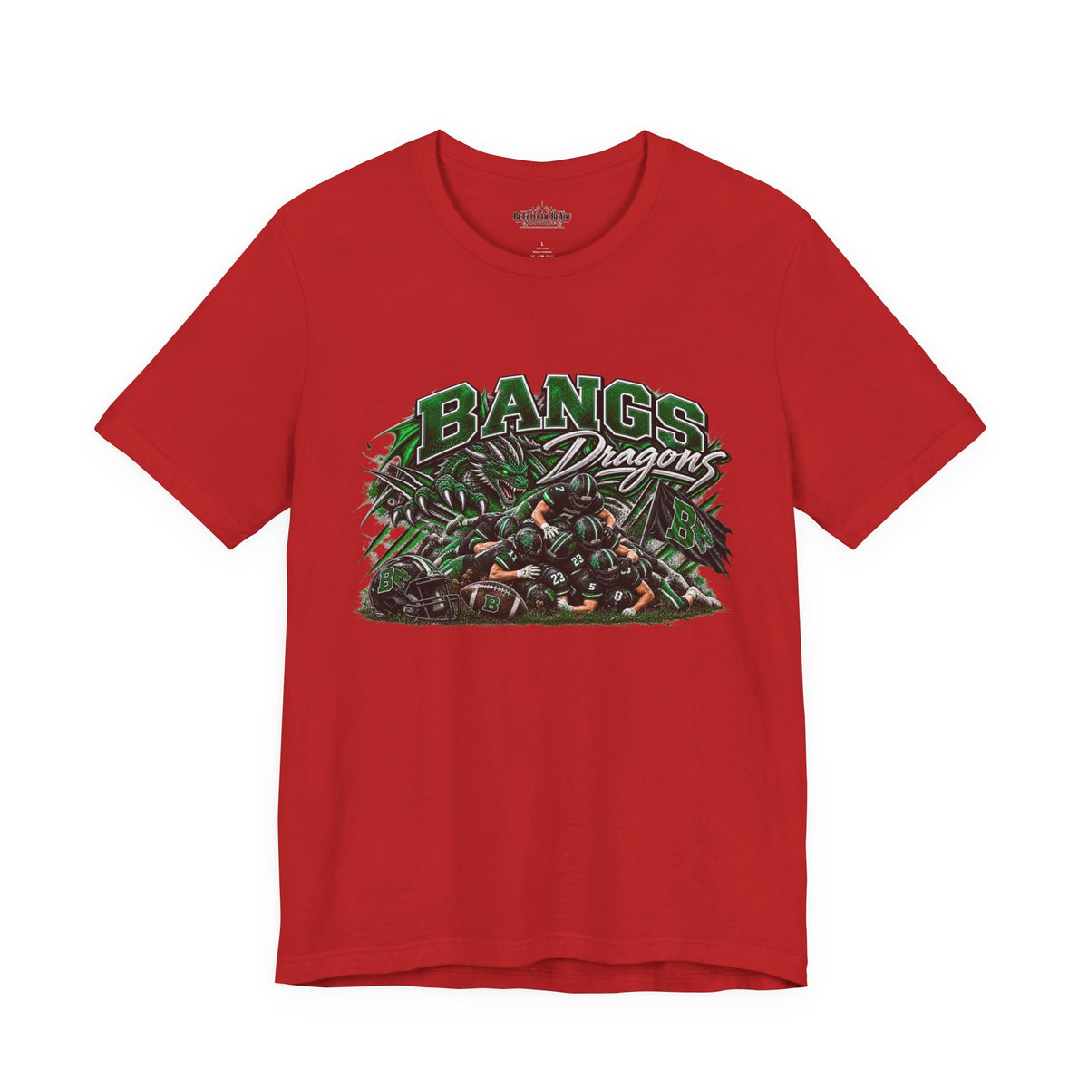 Bangs Dragons Graphic T-Shirt