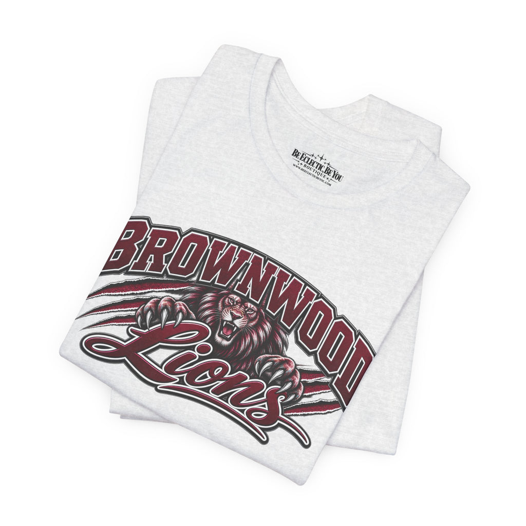 Brownwood Lions Family Football Graphic T-Shirt