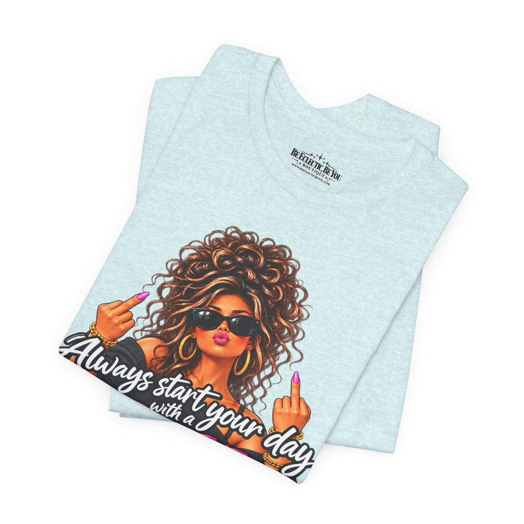 Positive Attitude Inspirational Women’s Graphic Tee