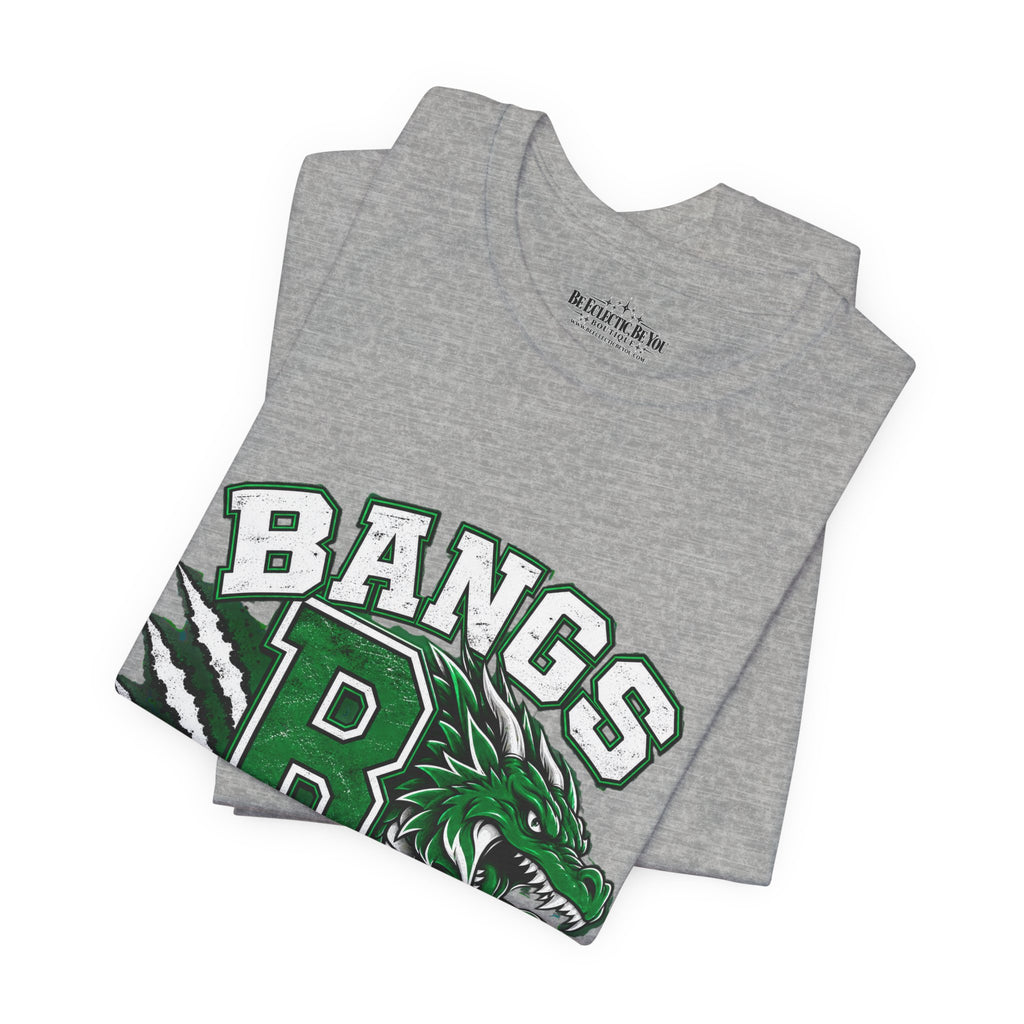 Bangs Dragons Vintage Mascot Graphic T-Shirt