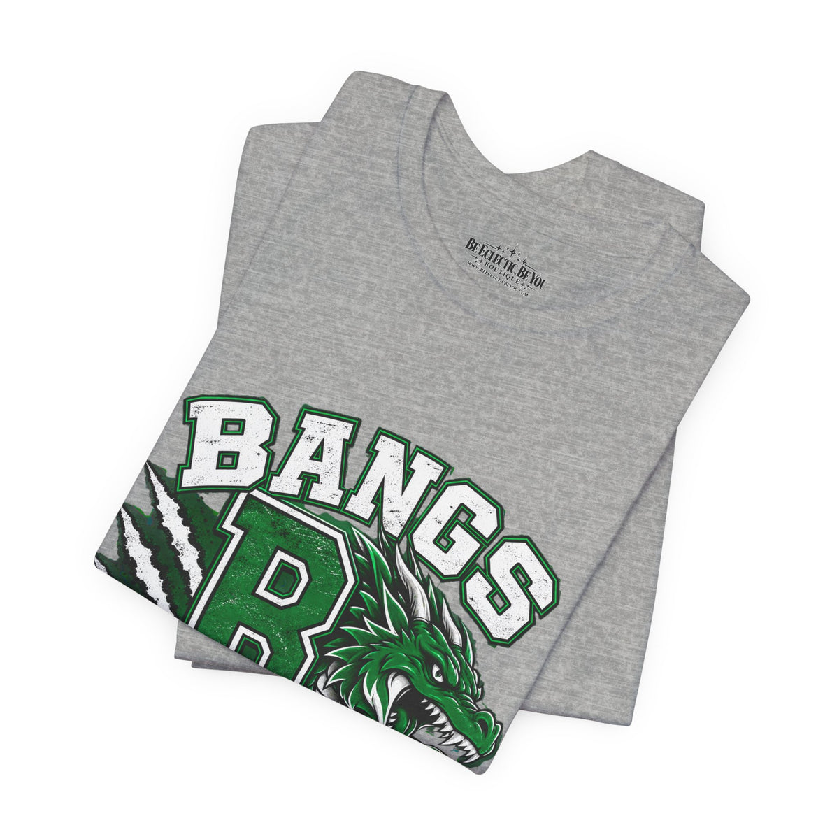 Bangs Dragons Vintage Mascot Graphic T-Shirt