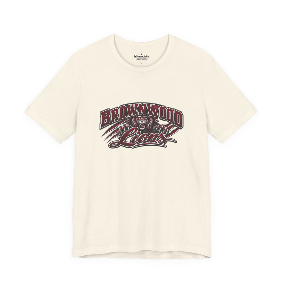 Brownwood Lions Vintage School Graphic T-Shirt
