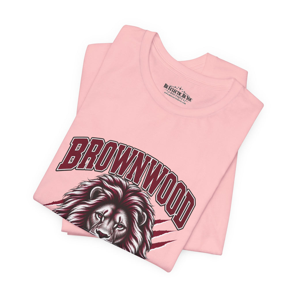 Brownwood Lions Mascot Graphic T-Shirt