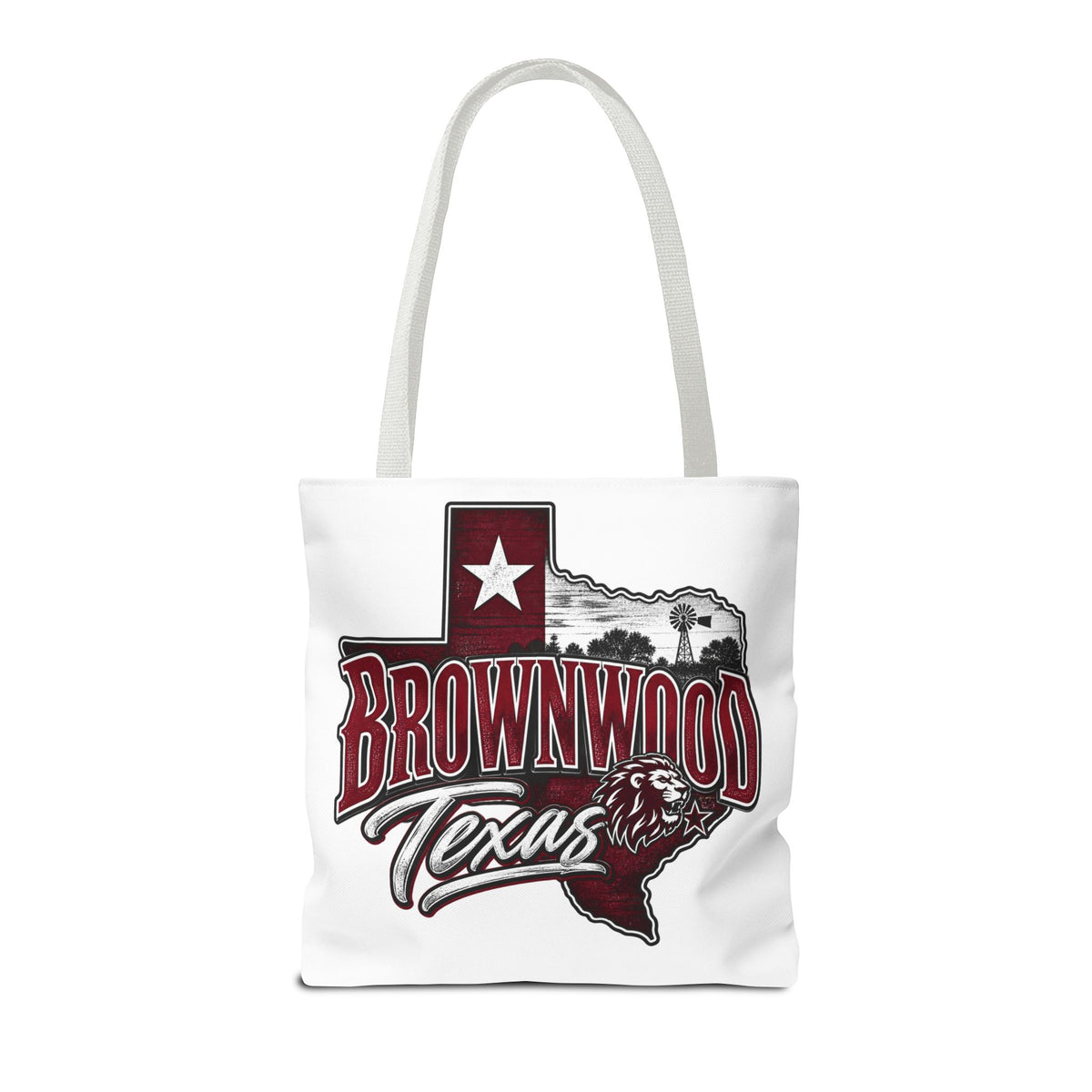 Brownwood Texas Tote Bag — City Pride Canvas Tote