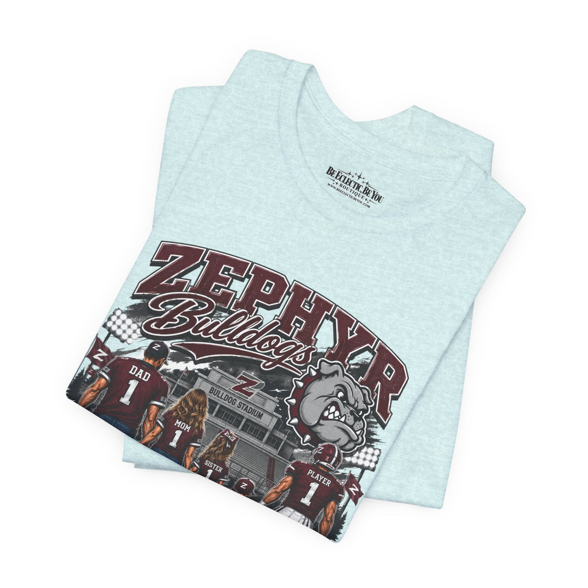 Zephyr Bulldogs Together We Rise Graphic T-Shirt